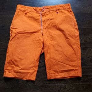 Orange splendid mills men's medium walking shorts
